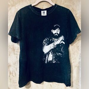 Post Malone graphic T-shirt printed on a Comfort Colors blank. Size Medium